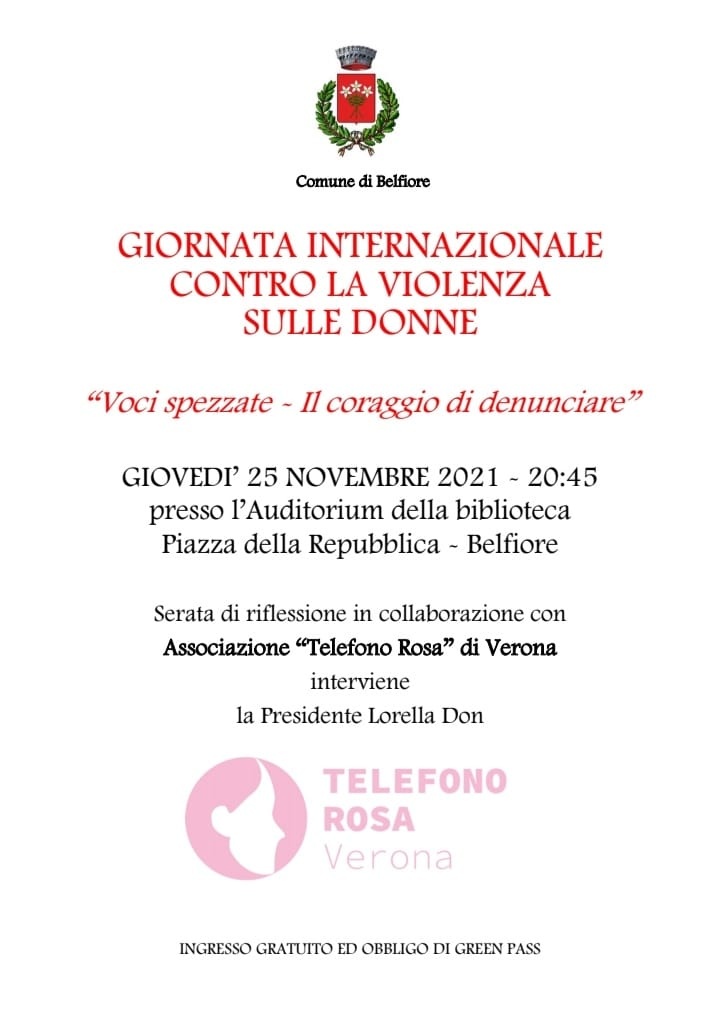 Telefono Rosa Verona - Eventi